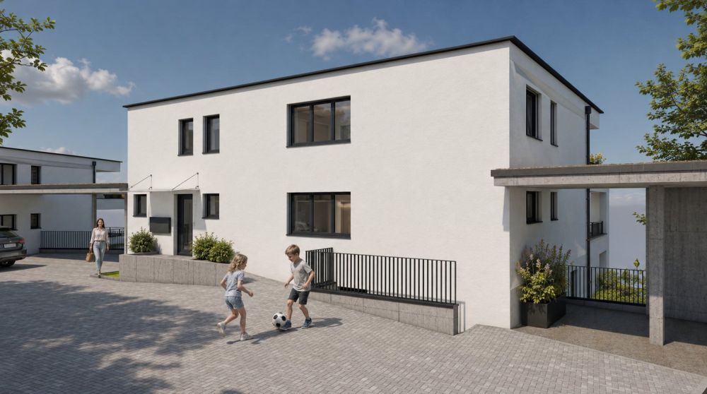 4.5-Zimmer-Neubauwohnungen mit Balkon oder Sitzplatz  in Niederdorf -  Bild 4