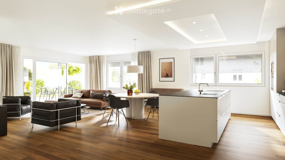 3.5-Zi. Wohnung - Erstbezug an ruhiger Bestlage in Tägerwilen zu verkaufen -  Bild 2