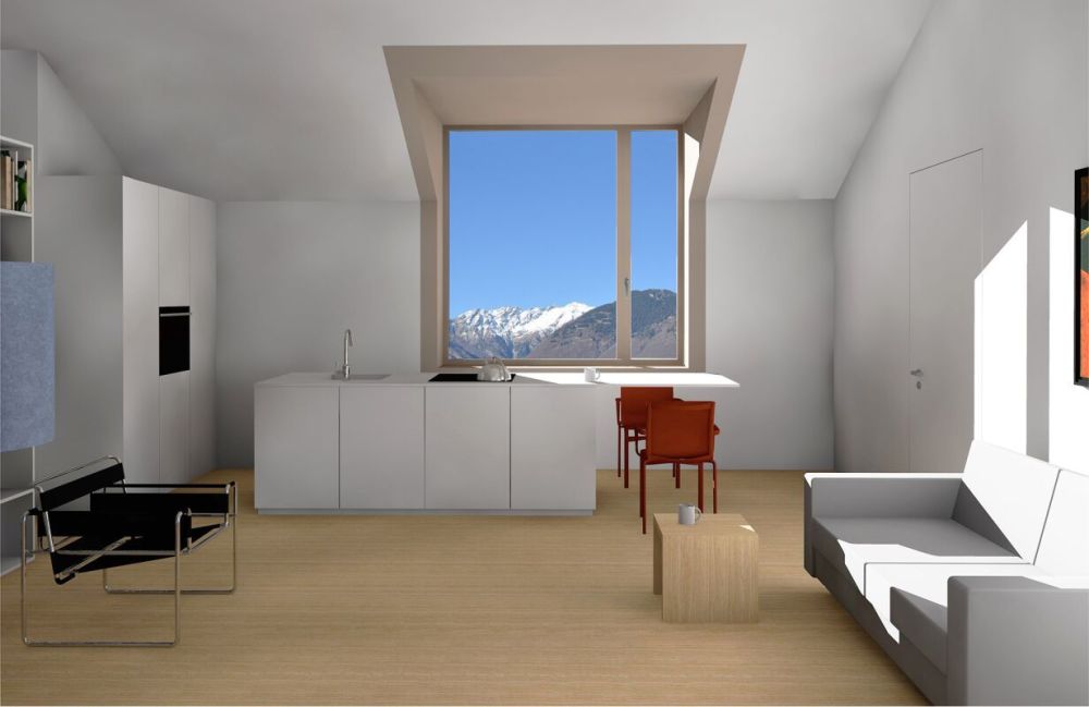 Residenza Pron,  4.5 Locali, Piano Terra,  Con Giardino, Sud, Giubiasco ppp 3 -  Bild 5
