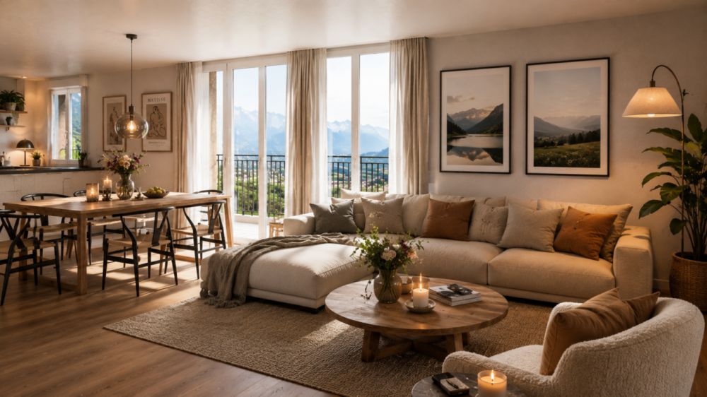 4.5-Zimmer Ferienwohnung Nr. 17 im Neubau-Mehrfamilienhaus Schönbühl 360° in Wilderswil -  Bild 7