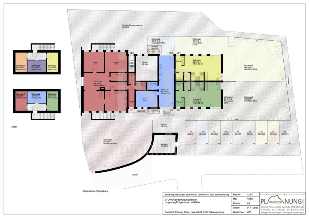 3.5 Zimmer Wohnung im EG mit Garten - Bild 9