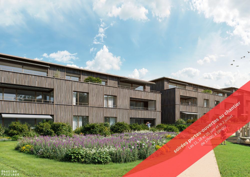 7 appartements de 5,5 pièces au 1er étage, modulables en grands 4,5 -  Bild 1