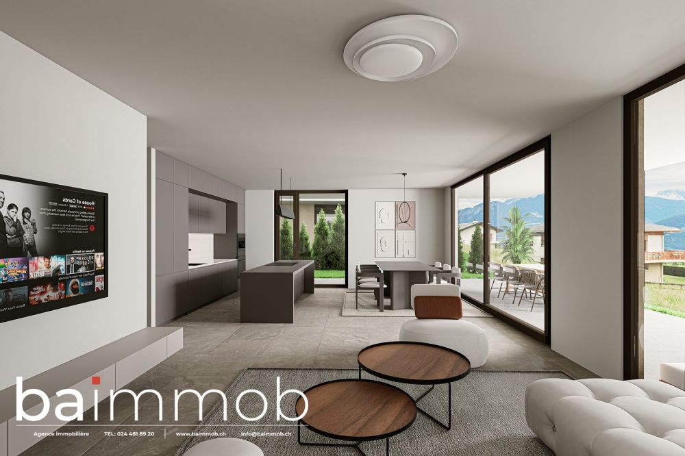 Magnifique appartement de 4,5 pièces à Crans-Montana avec vue imprenable -  Bild 3