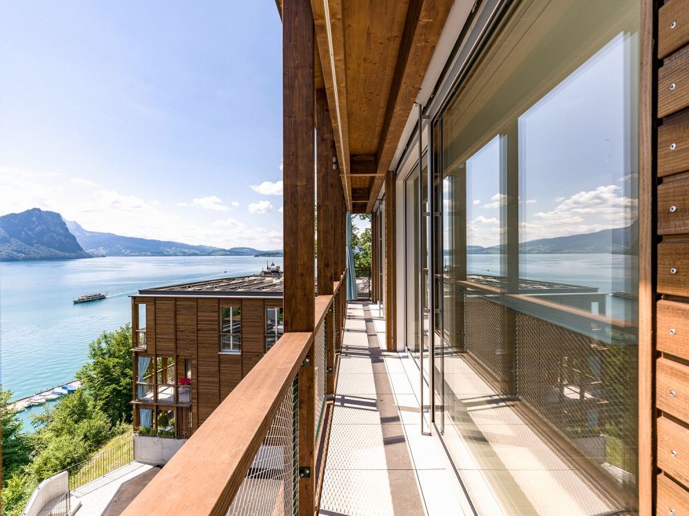 Exklusive 5.5-Zimmer-Attikawohnung in Vitznau – Wohnen mit Seeblick -  Bild 3
