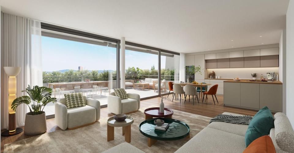 Stilvolle Terrassenwohnung mit Panorama-Weitblick - Appartement terrasse 3.5 pièces - image - 1