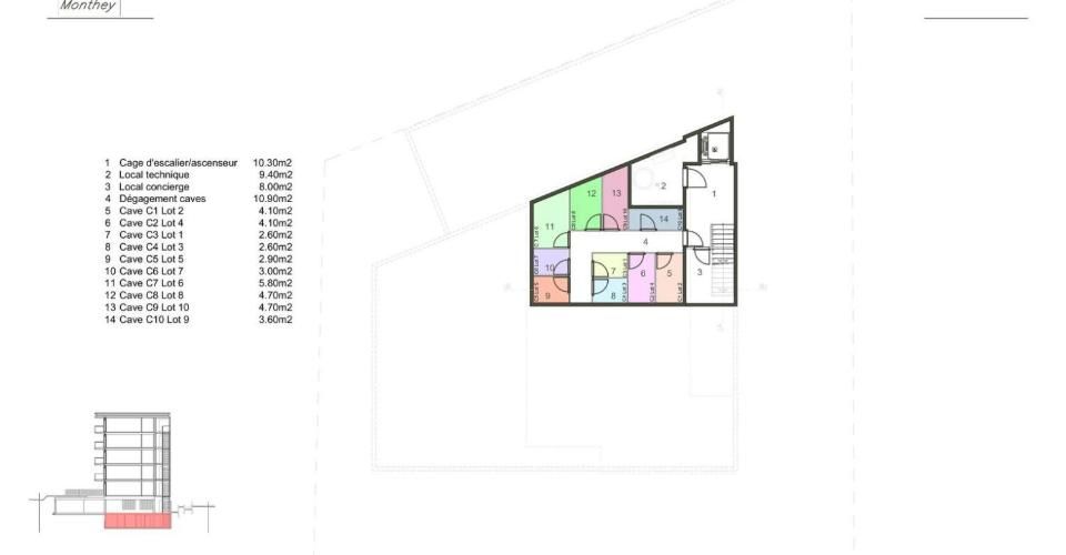 Opportunité d'investissement à Monthey - 2,5 pièces neuf - Appartement 2.5 pièces - image - 4