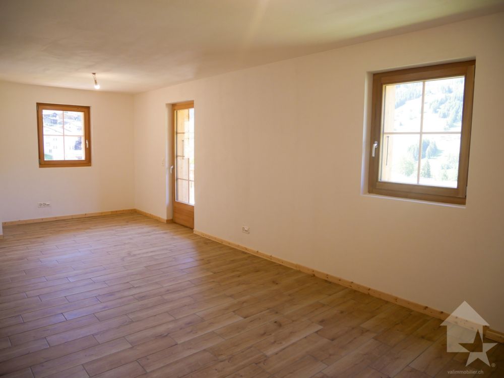 Superbe chalet neuf à Liddes ! Ensoleillement top et belle vue ! - Chambre