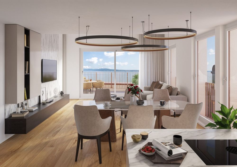 Der Traum vom Leben am See, mit einer Aussicht die verzaubert. - Bild 1