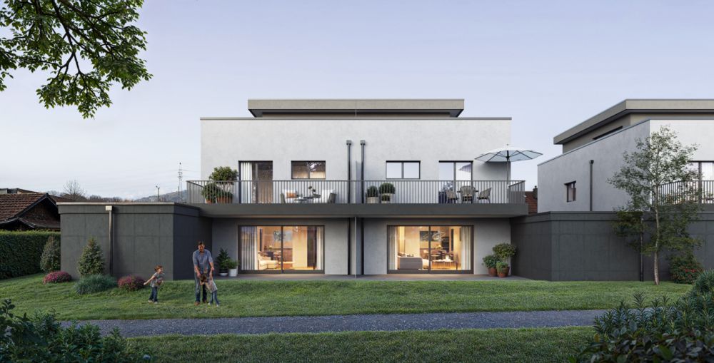 Zwei 5.5-Zi-Doppeleinfamilienhäuser - Bild 1