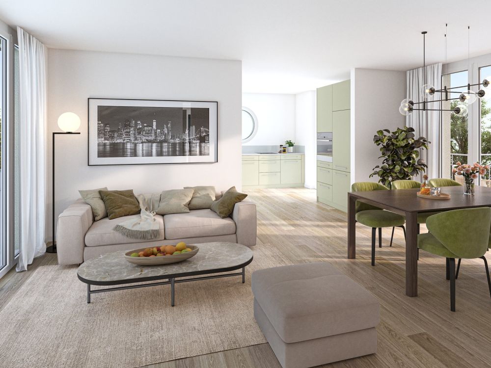 Moderne 3.5-Zimmer-Neubauwohnung mit Balkon in Oberglatt -  Bild 2
