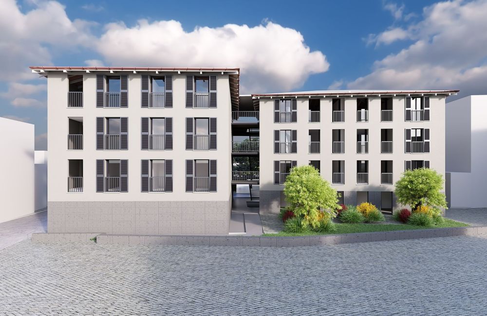 Die neue Residenz Vecchio Borgo bietet 2,5- und 3,5-Zimmer-Wohnungen. -  Bild 1