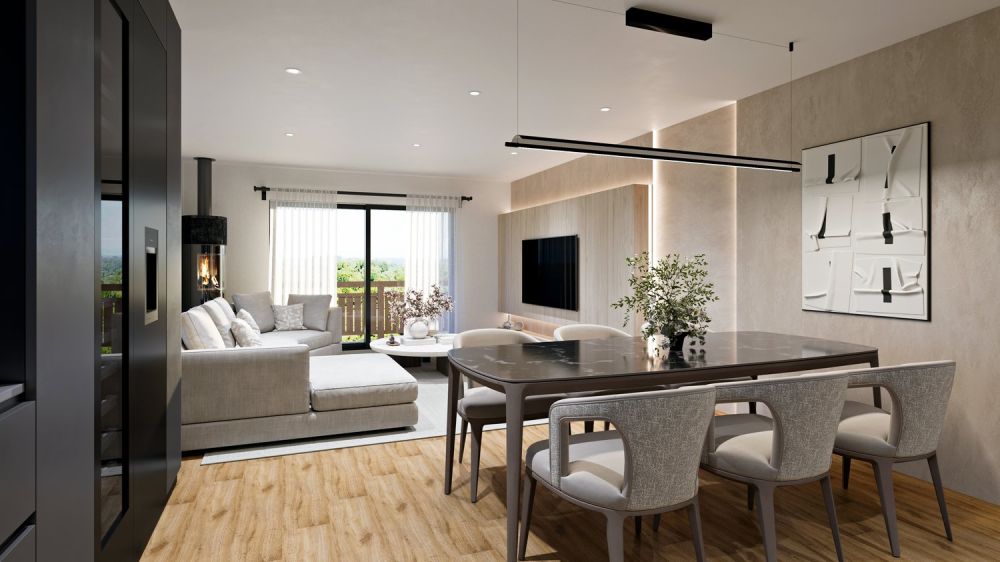 Prächtige 6,5-Zimmer-Wohnung in einem Chalet in Val-d'Illiez -  Bild 9