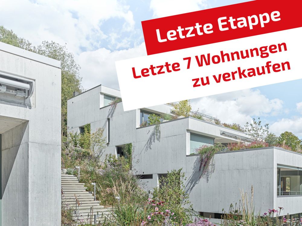 5.5 Zimmer Wohnung in moderner Sichtbeton-Architektur – letzte Etappe - Bild 1