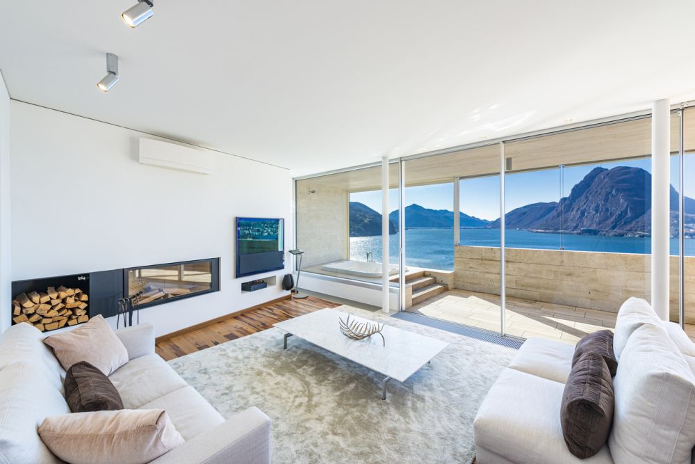 Residenza Executive | Attico di prestigio con vista panoramica sul Lago di Lugano -  Bild 1