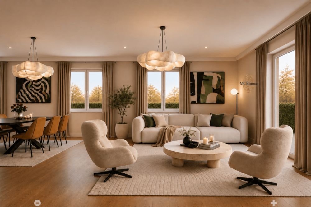 MCBimmo präsentiert eine wunderschöne 4.5-Zimmer-Neuwohnung mit Terrasse und Rasenfläche -  Bild 5