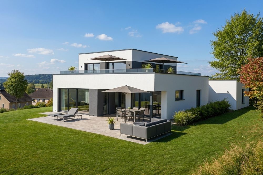 Exklusiver Neubau: Bauhaus-Designhaus mit traumhafter Seesicht an Bestlage in Tägerwilen -  Bild 2