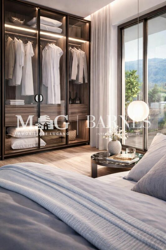 Gentilino, Collina d'Oro - Appartamento 4.5 locali (possibile 5.5) con ampio terrazzo nella Residenza Golden Hill, vicino al TASIS - Bild 9