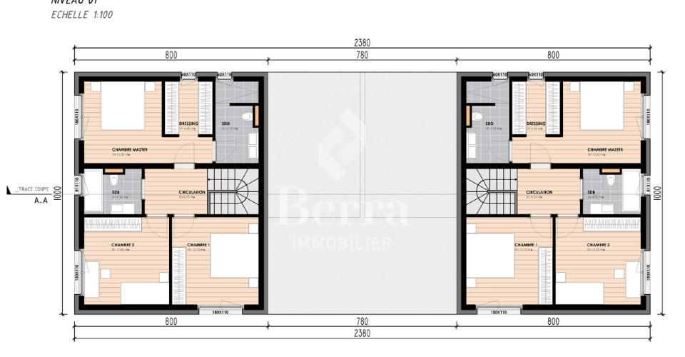 Dernières opportunités à Chalais : plus que 3 villas disponibles sur 1 - Maison jumelée 5.5 pièces - image - 12