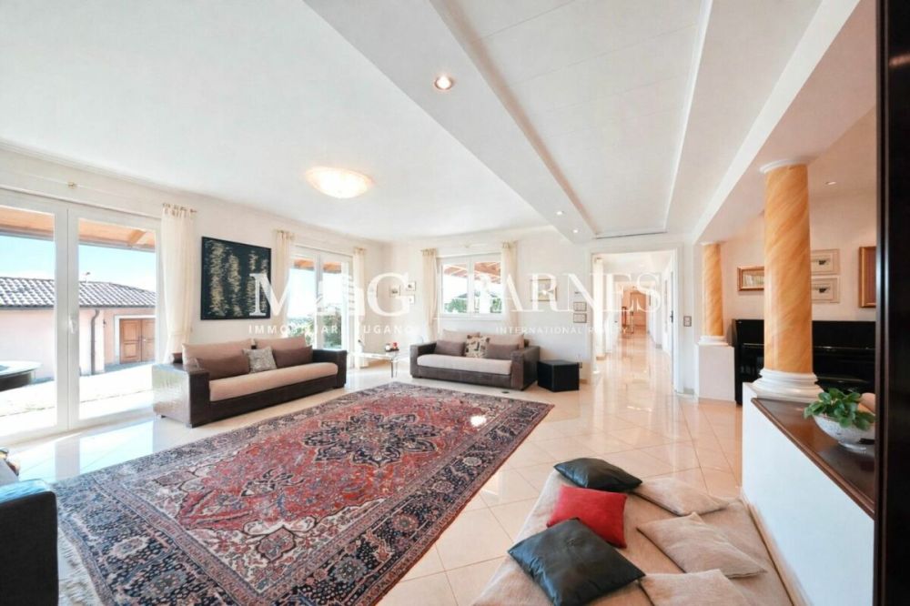 Lugano, Manno: VILLA SIGNORILE, elegante con piscina e dépendance - Bild 7