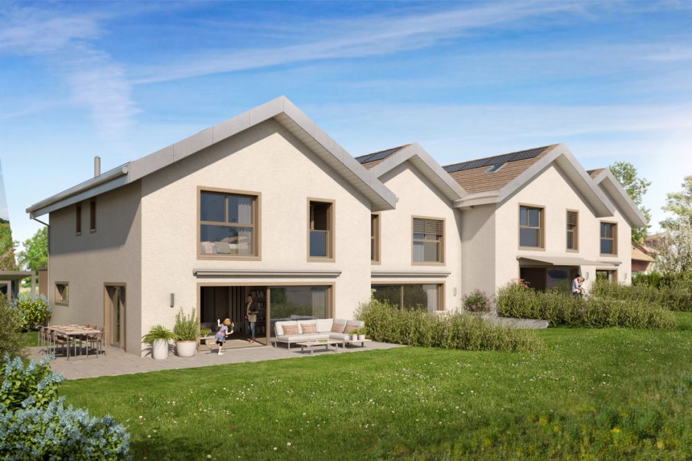 NEUES PROJEKT VON 6 FAMILIENVILLAS IN THIERRENS MIT GÄRTEN! -  Bild 2