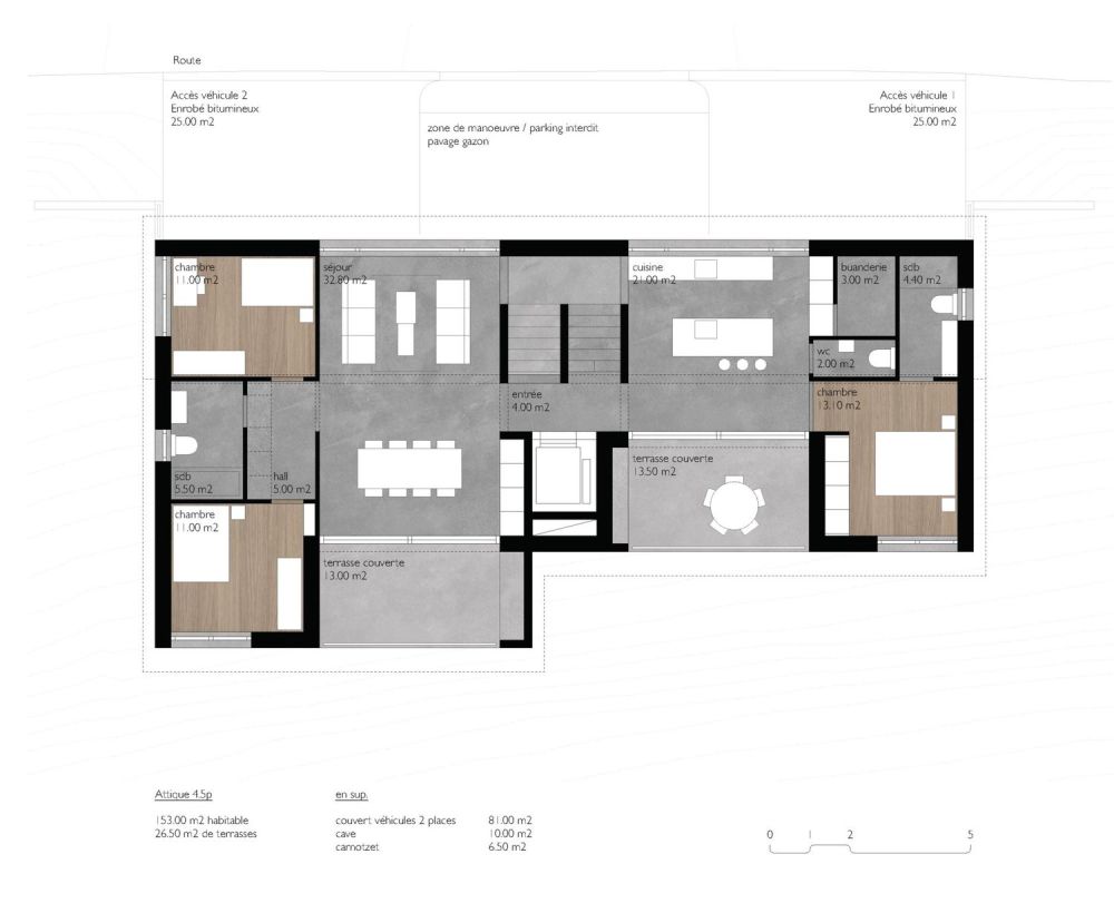 Attika 4.5 Zimmer von Ausnahme in Ayent mit Panoramablick -  Bild 6