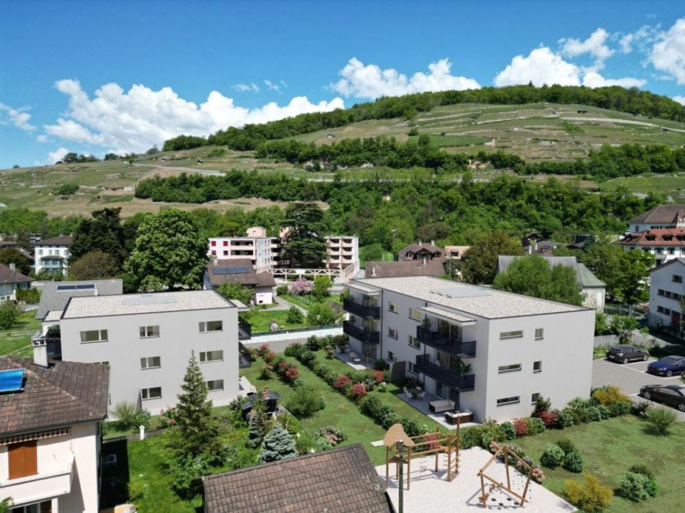 Attique 4.5 pièces avec balcon à Bex - Bild 7