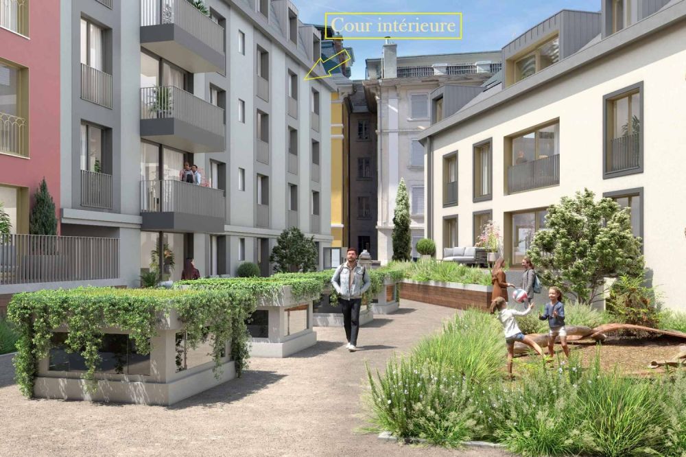 Superbe 4.5 pièces neuf d' Angle - Sud-Ouest  97 m2 + Balcon -  Bild 4