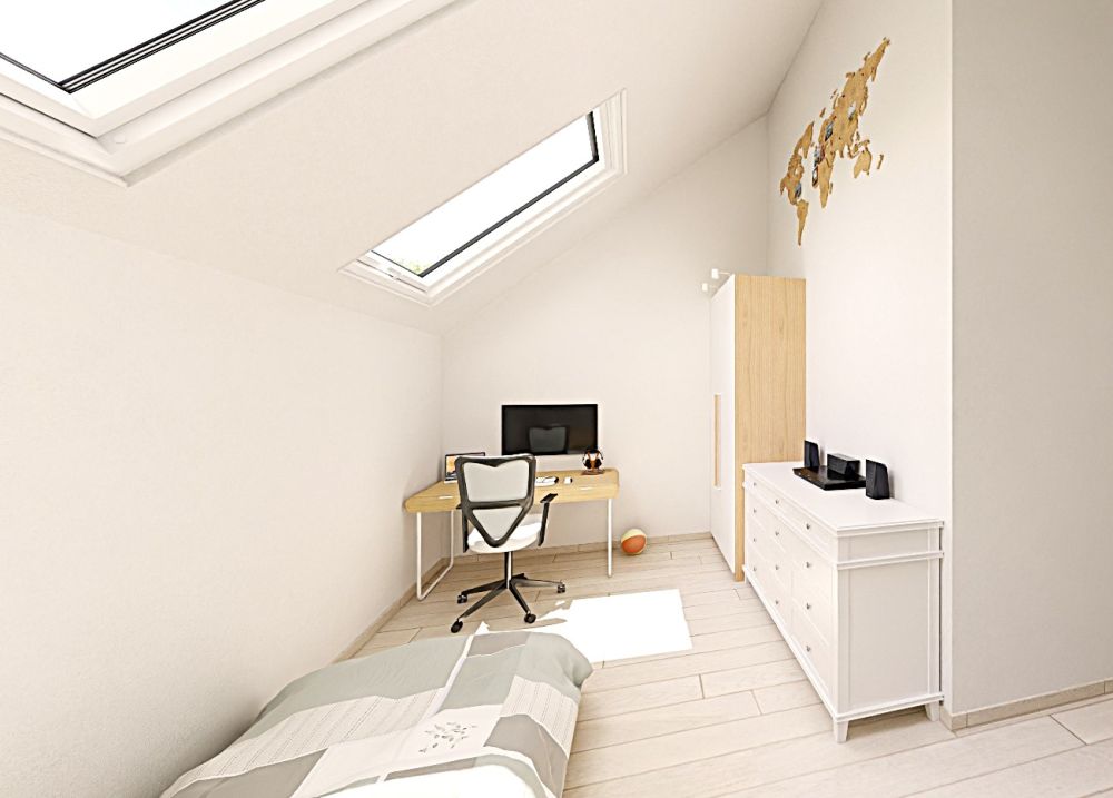 TRES BEL ATTIQUE DE  5.5 PIECES DANS UNE PPE DE TROIS APPARTEMENTS - VALEYRES SOUS MONTAGNY (VD) - - Bild 6