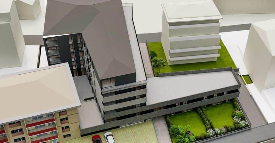 Sion centre - 2.5 pièces neuf de 65 m² avec terrasse de 63 m² - Carré de France - Appartement 2.5 pièces - image - 6