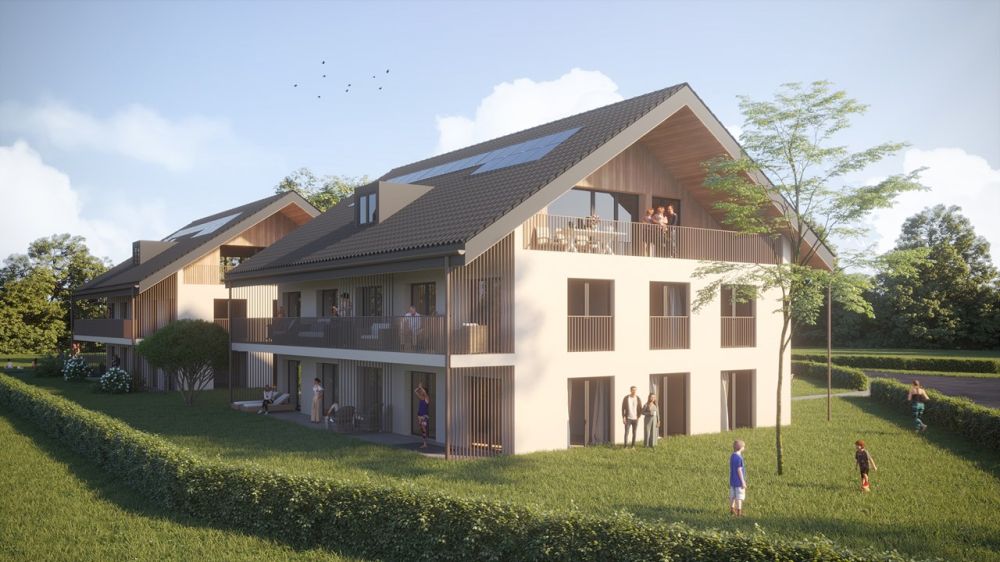 La Bergerie - Lot 16 - Appartement neuf de 4.5 pièces au 1er étage avec balcon -  Bild 7