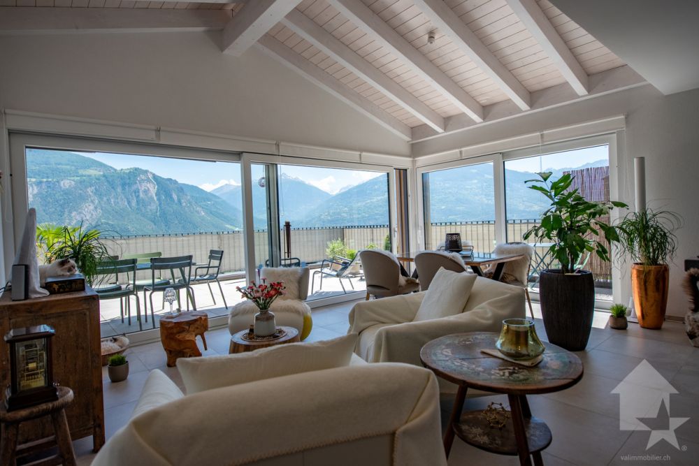 Superbe 4.5p, grande terrasse, vue et ensoleillement top, calme -  Bild 3