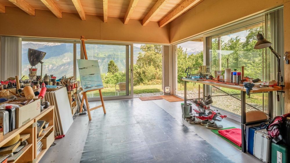 Deux maisons d'architecte dans un écrin naturel préservé à Ayent -  Bild 8