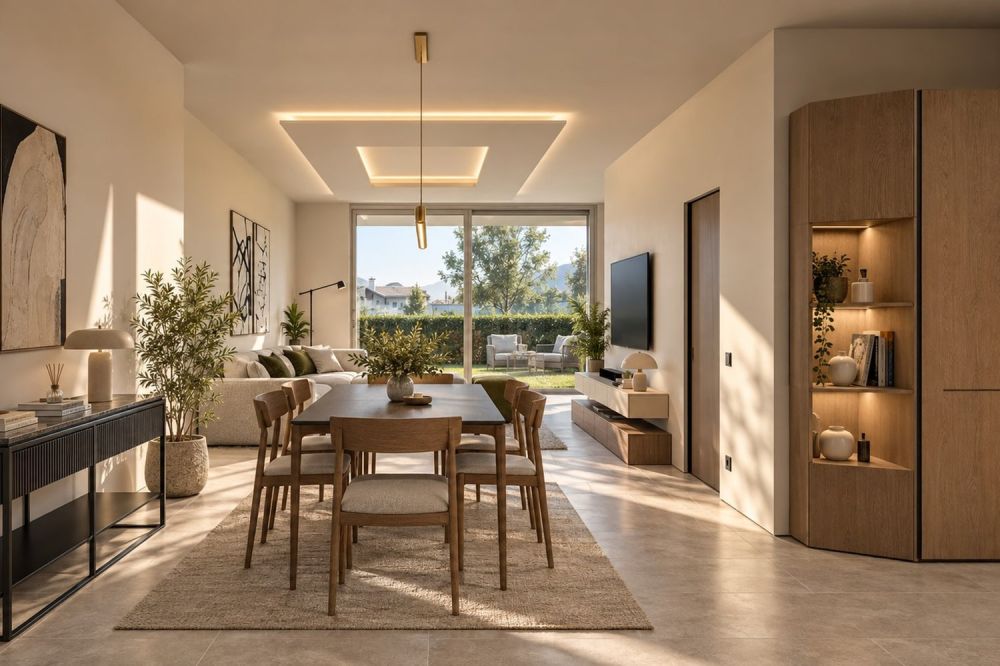 Nuova casa contigua 4,5 con giardino privato, terrazzo e piscina -  Bild 5