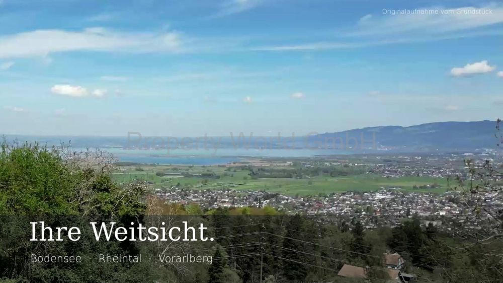 Eigenheim über dem Alltag - Weitsicht bis auf die Vorarlberger Hügel - Ihre Weitsicht