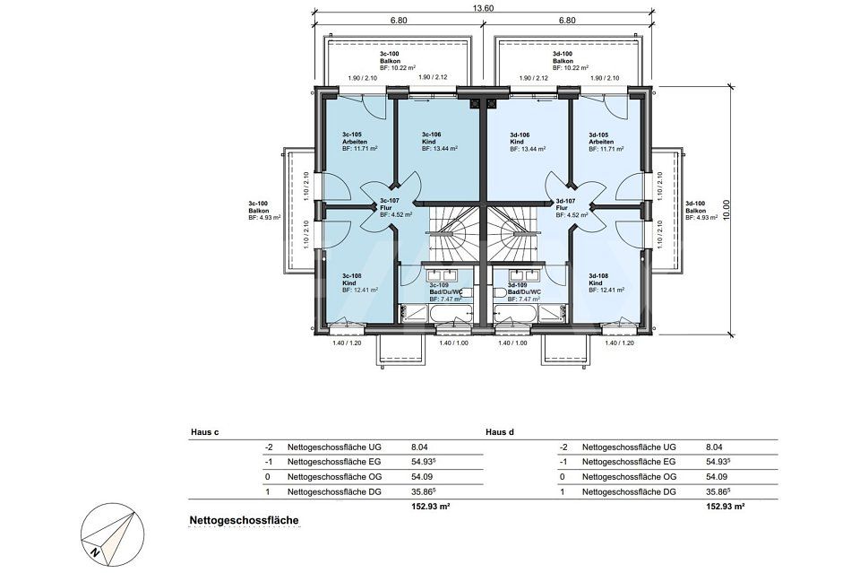 KRATTIGEN PLUS - Hochwertige 6.5-Zimmer-Doppeleinfamilienhäuser im Grünen - Bild 11