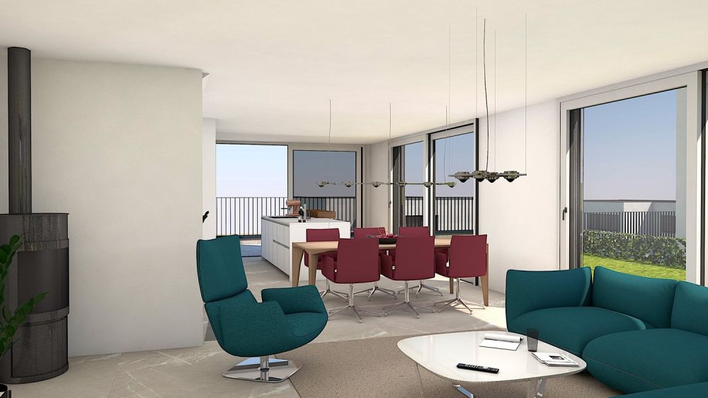 5.5-Zimmer-Doppeleinfamilienhaus Haus B1 Niederdorf -  Bild 4