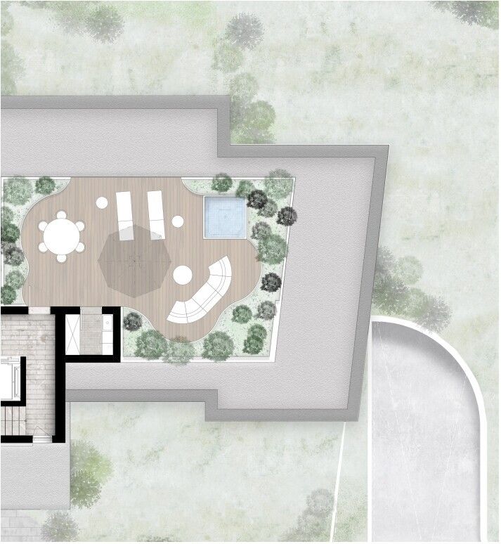 4.5 DI LUSSO CON ROOFTOP E PISCINA PRIVATI A PREGASSONA -  Bild 8