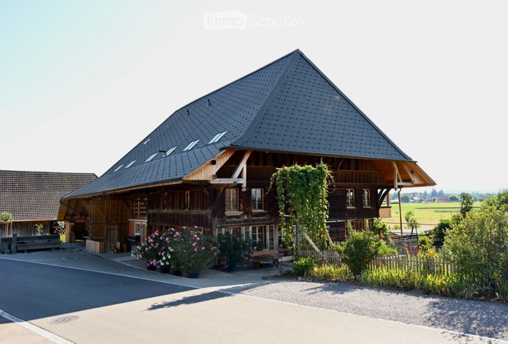 4.5-Zimmer-Wohnung mit Reduit und Laube in Zauggenried -  Bild 1