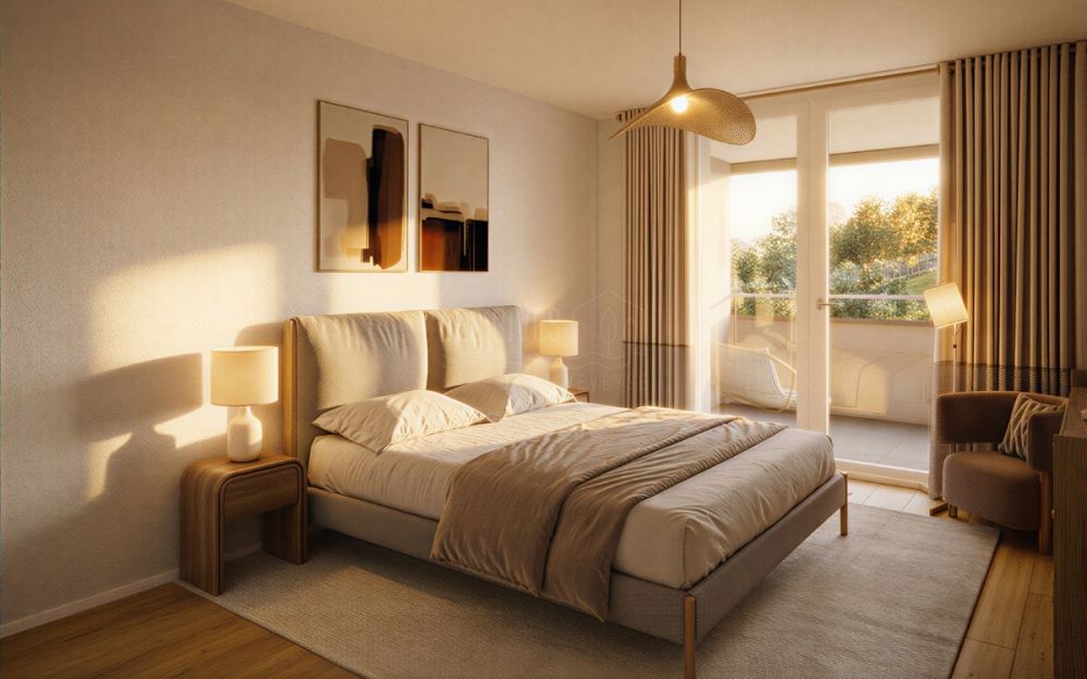 Appartement de 3.5 pièces avec terrasse de 28 m² - cadre verdoyant -  Bild 3