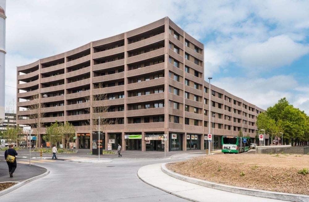 Urbane Lebensqualität in nachhaltigem Zukunftsquartier - Aussenansicht