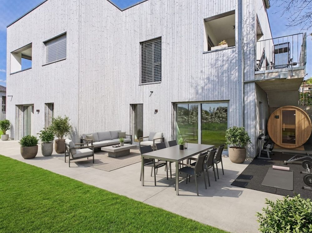 Den Tag im eigenen Garten beginnen, ihn am See ausklingen lassen - 5.5 Zimmer-Gartenwohnung zum Bleiben. -  Bild 8