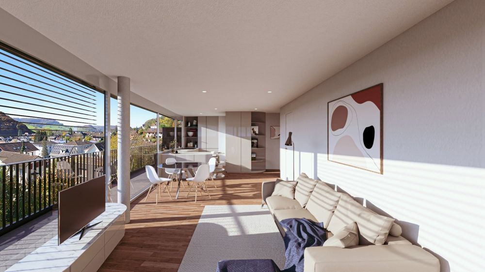 Lichtdurchflutetes Mehrfamilienhaus mit 7 Wohneinheiten in Gelterkinden -  Bild 4