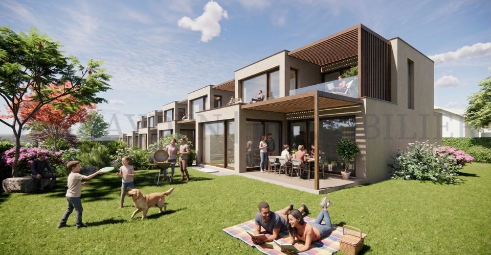 Villa D : Villa neuve contemporaine HPE à Veyrier ! - Maison 5.5 pièces - image - 5
