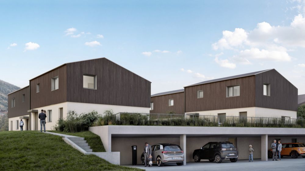 À vendre, Maison mitoyenne, 1616 Attalens, Réf Villa A2 -  Bild 2