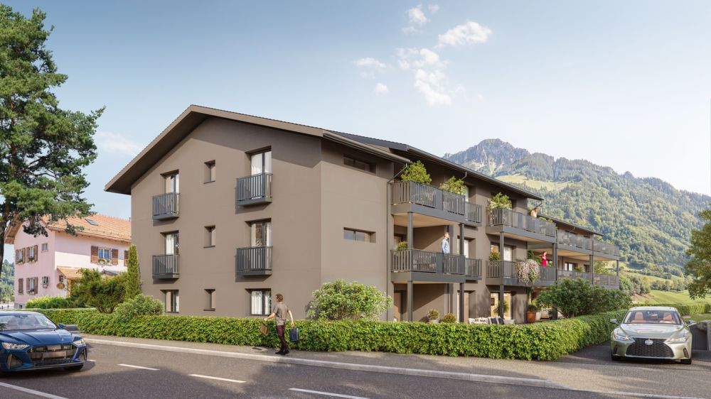 Nouvelle résidence  - Attique de 3.5 pièces avec terrasse . -  Bild 6