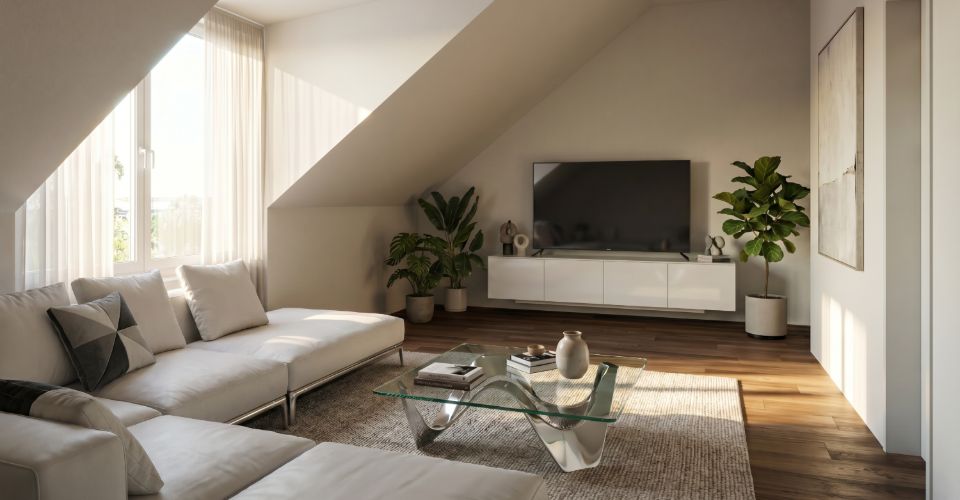 Moderne 6.5 Zimmer Neubau-Doppeleinfamilienhaus D.2 in Oberkulm AG - Maison jumelée 6.5 pièces - image - 4