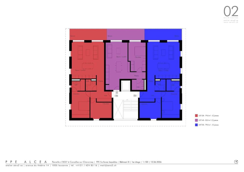 Appartement de 3.5 pièces avec balcon et vue sur le Jura -  Bild 10