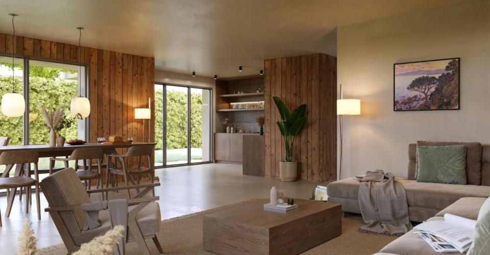 Villa contemporaine neuve avec jardin privatif - Maison 7 pièces - image - 2
