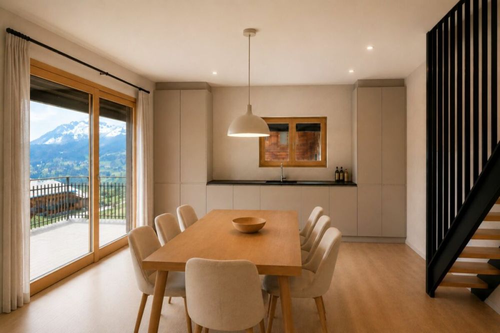 5.5 Zimmer-Dachmaisonette Neubauwohnung mit einzigartigem Bergpanorama -  Bild 2