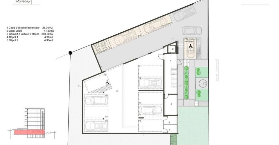 Opportunité d'investissement à Monthey - 2,5 pièces neuf - Appartement 2.5 pièces - image - 3